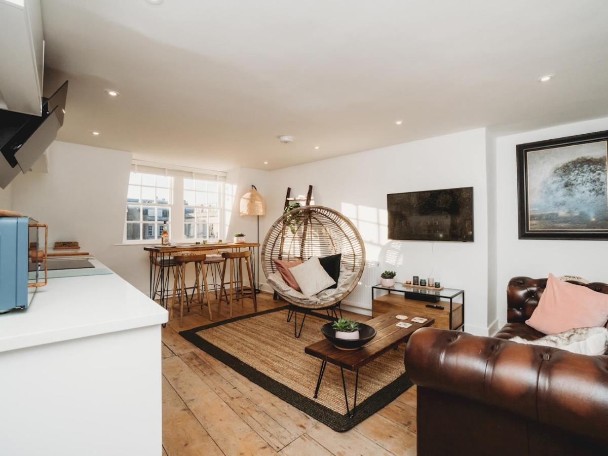 Pass The Keys Stylish 2 Bed Eco Flat In The Heart Of Bath Apartment Luaran gambar